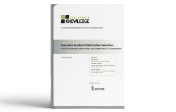 book cover for executive guide to data center collection